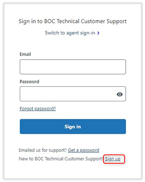 Login Window with Signup function